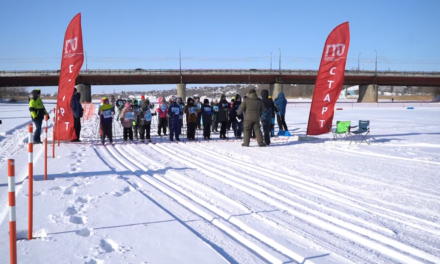 Троичане присоединились к Всероссийской массовой гонке «Лыжня России 2024»